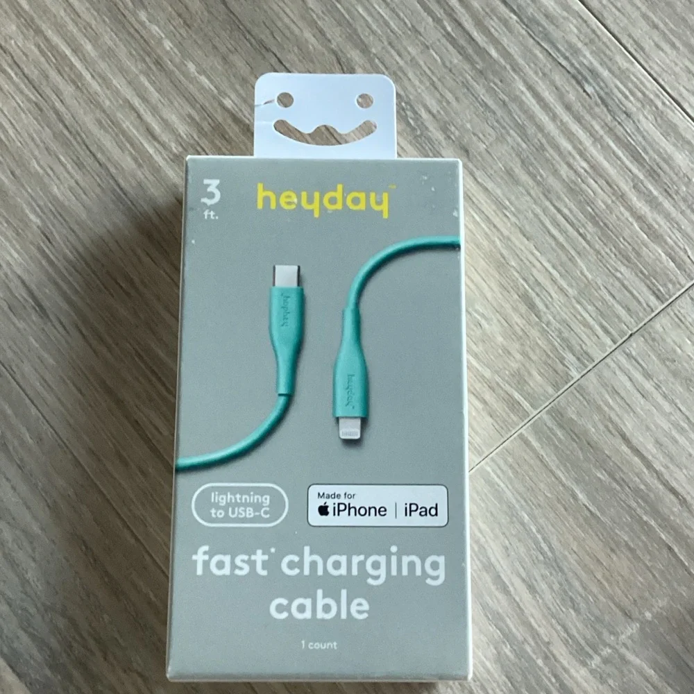 Heyday Light Pink Fast Charging Cable
